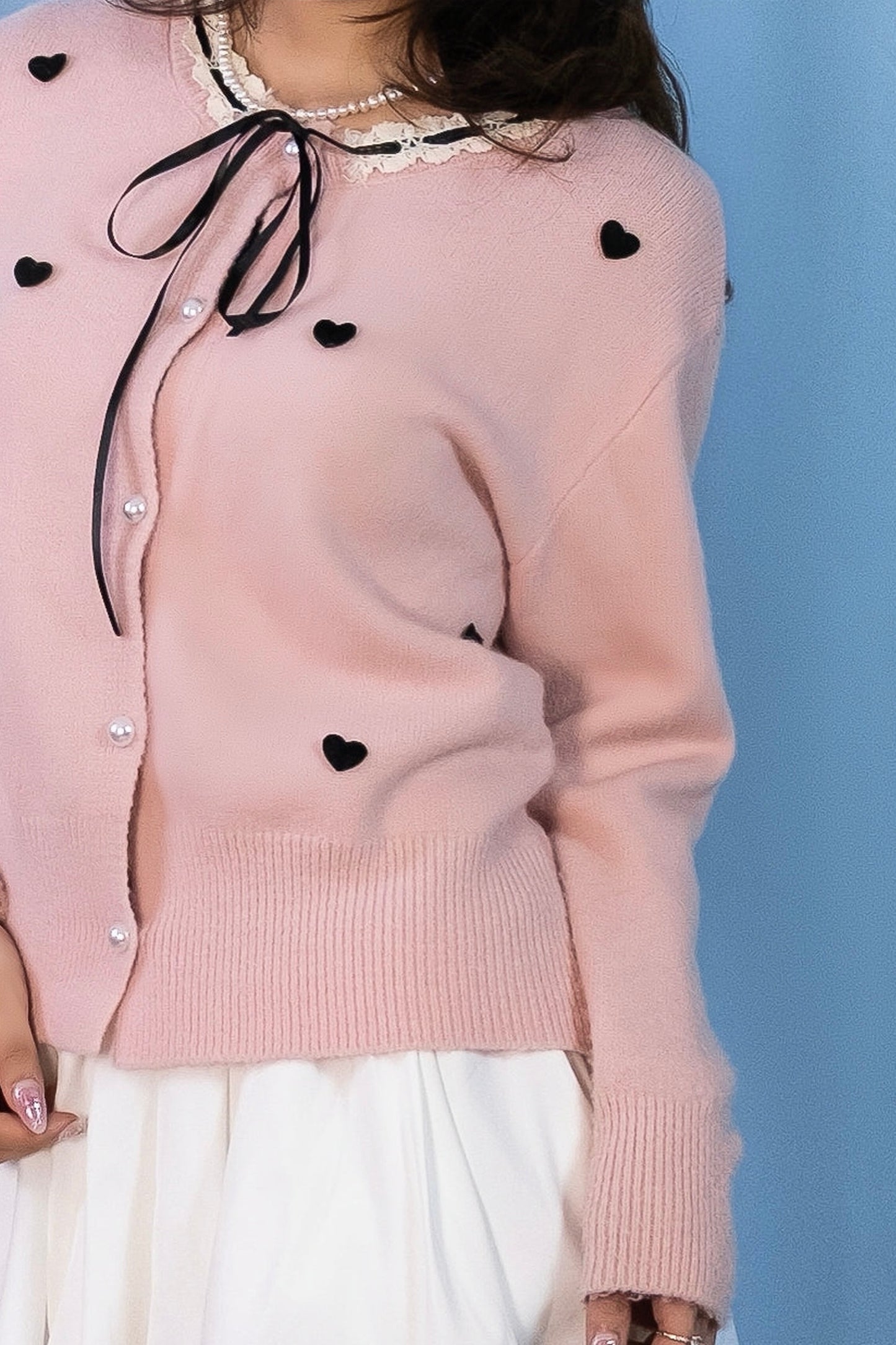 Cupid Cardigan (Rose)