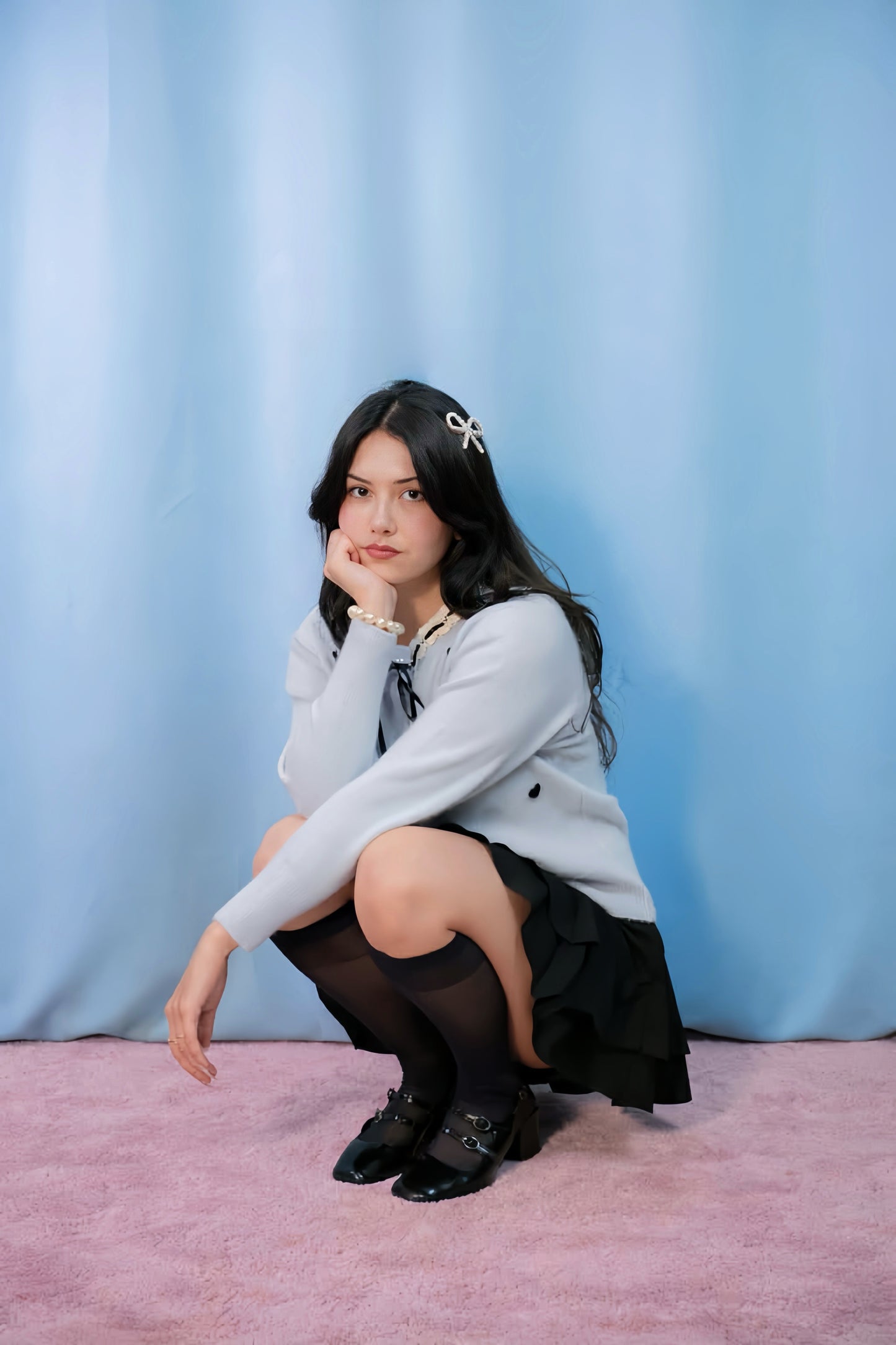 Cupid Cardigan (Bleu)