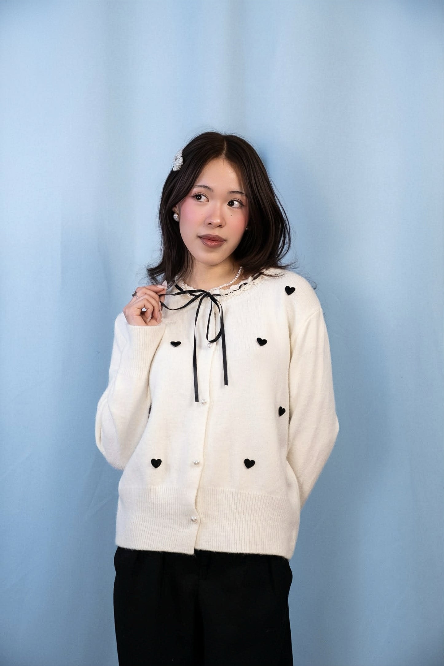 Cupid Cardigan (Ivoire)