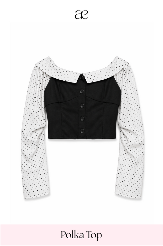 Polka Muse Top